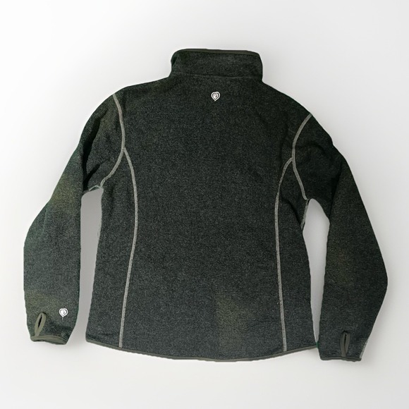 Kuhl Green Full Zip Fleece Jacket, AlfPaca Fleece, Women's Size Large - Picture 7 of 7